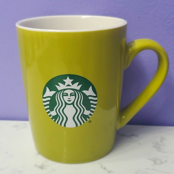 Starbucks Other - ☕️ Starbucks Olive Green ceramic 2021  Coffee mug 🌟  ☕️  💚 4" height,10 oz